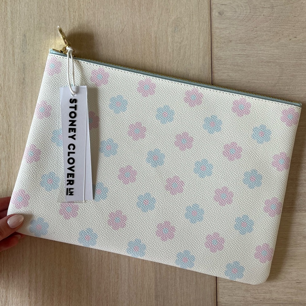 Stoney Clover Lane Spring Flat Pouch